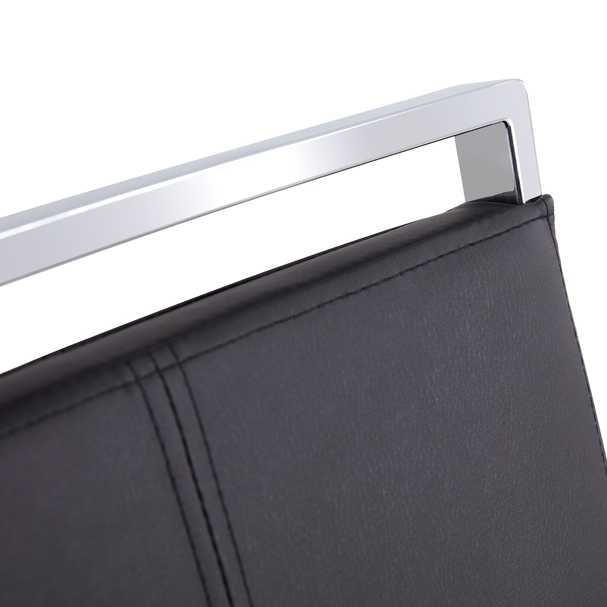 1 Table And 4 Chairs, Brown Tempered Glass Tabletop And Silver Metal Legs, Modern Minimalist Style Rectangular Glass Dining Table, Paired With 4 Modern Silver Metal Leg Chairs. 1123C 1162 Brown Seats 4 Glass