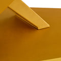 Table And Chair Set, The Table Is Equipped With A Marble Patterned Mdf Tabletop And Gold Table Legs.Dining Chairs,Gold Legged Upholstered Chairs Made Of Artificial Leather. Black Gold Seats 6 Mdf