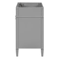30'' Bathroom Vanity With Top Sink, Modern Bathroom Storage Cabinet With 2 Drawers And A Tip Out Drawer, Single Sink Bathroom Vanity Grey Bathroom Mdf