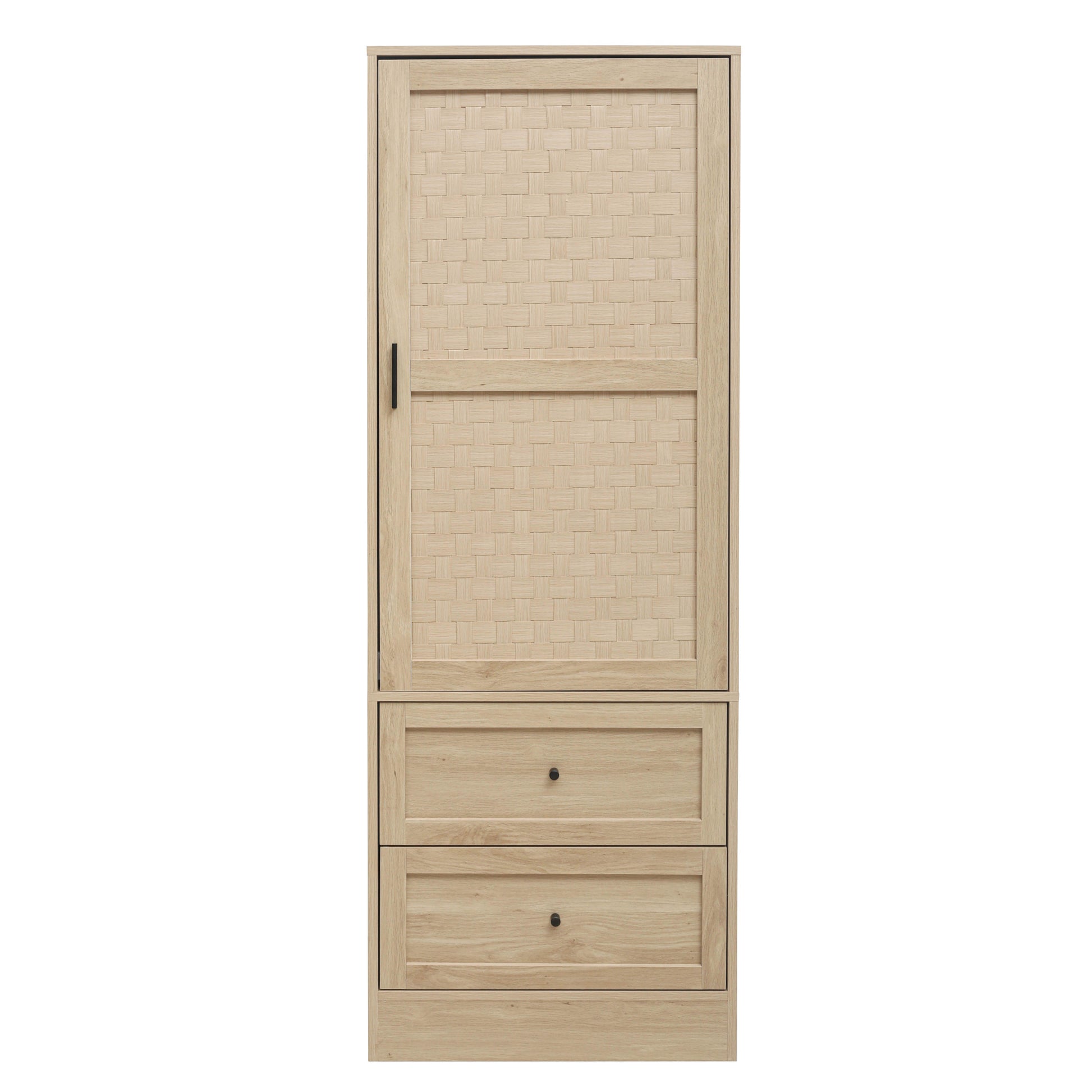 Hall Tree, Storage Cabinet, Suitable For Living Room, Entryway, Bedroom Natural Mdf