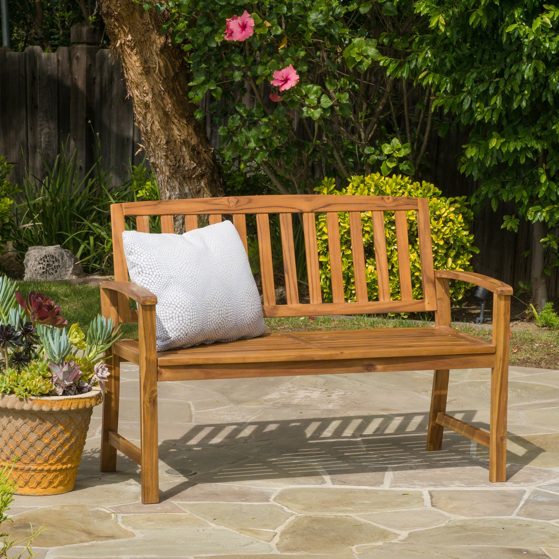 Loja Bench Teak Acacia Wood