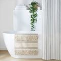 Woven Texture Stripe Bath Rug 22