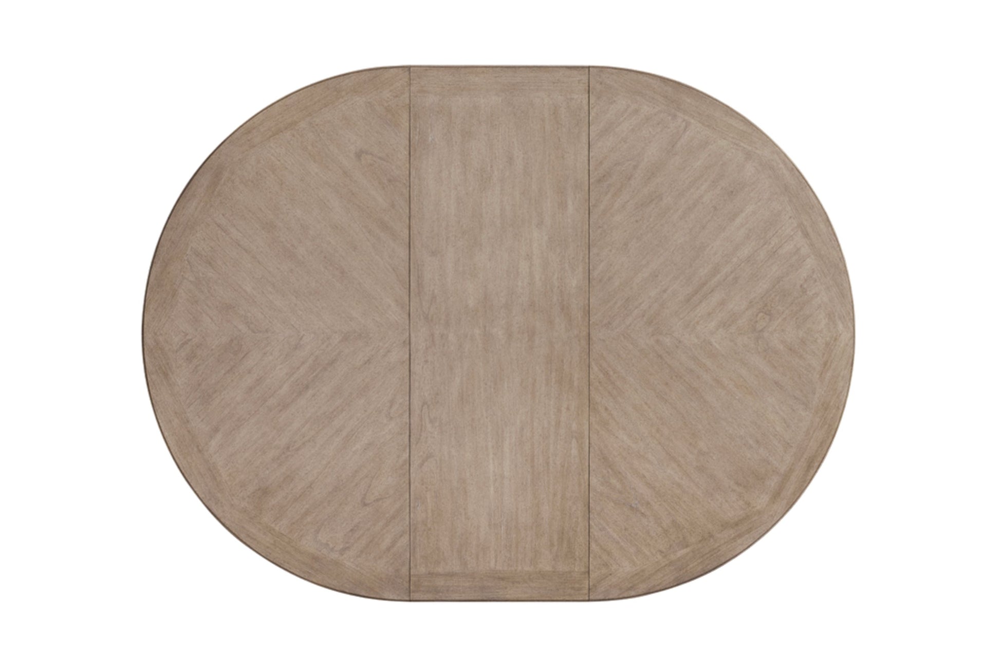 Round Dining Expandable Dining Table Sand Solid Wood Mdf