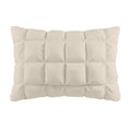 Overfilled Pillow Protector Single Piece Standard Size Beige Polyester
