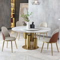 Modern Marble Dining Table, 59