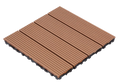 Wood Plastic Composite Deck Tiles Set Of 20Pcs, Composite Decking Resist Rust, Water, Weather, Indoor&Outdoor, Easy To Diy & Maintain, Ideal For Patios, Balconies, Rooftops, Decks, 12X12