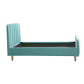 Gatsby Toddler Bed In Sea Foam Teal Fabric