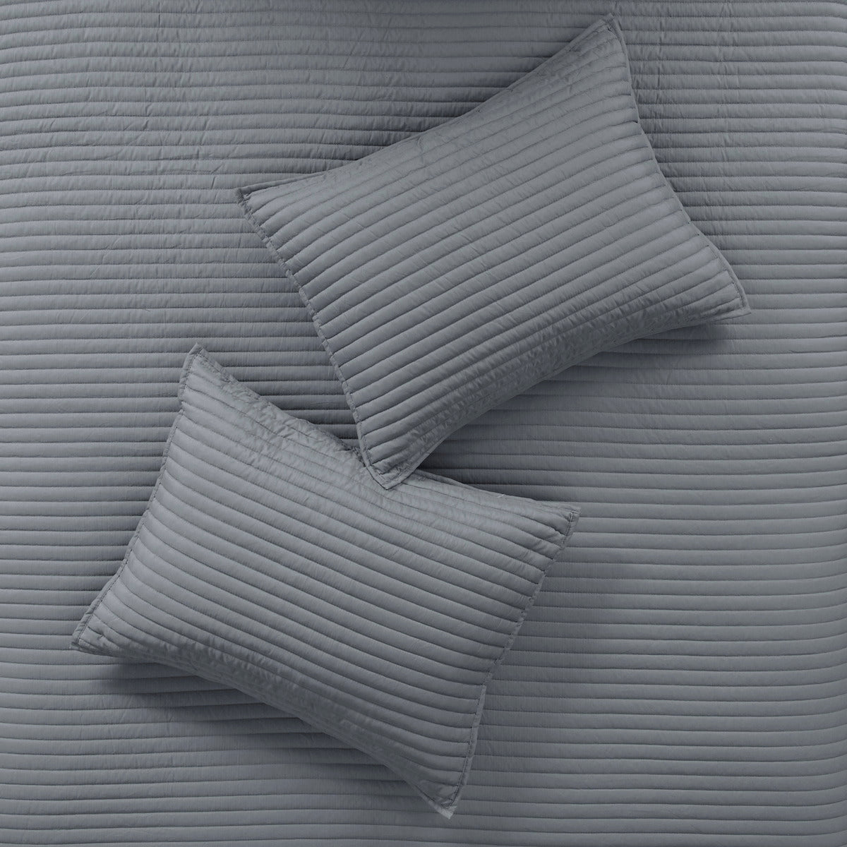 8 Piece Printed Seersucker Comforter And Quilt Set Collection Yellow King Cal King King Yellow Polyester