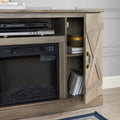 American Retro Farmhouse Classic Media Tv Stand Antique Entertainment Console With 18