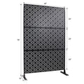 Outdoor & Indoor Privacy Screen Metal Privacy Screen 76