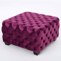 Ottoman Fuchsia Velvet