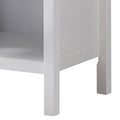 White Nightstand With Drawer White 1 Drawer Bedroom Rectangle Rustic Drawers Wood