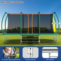 10*16Ft Trampoline Green Steel