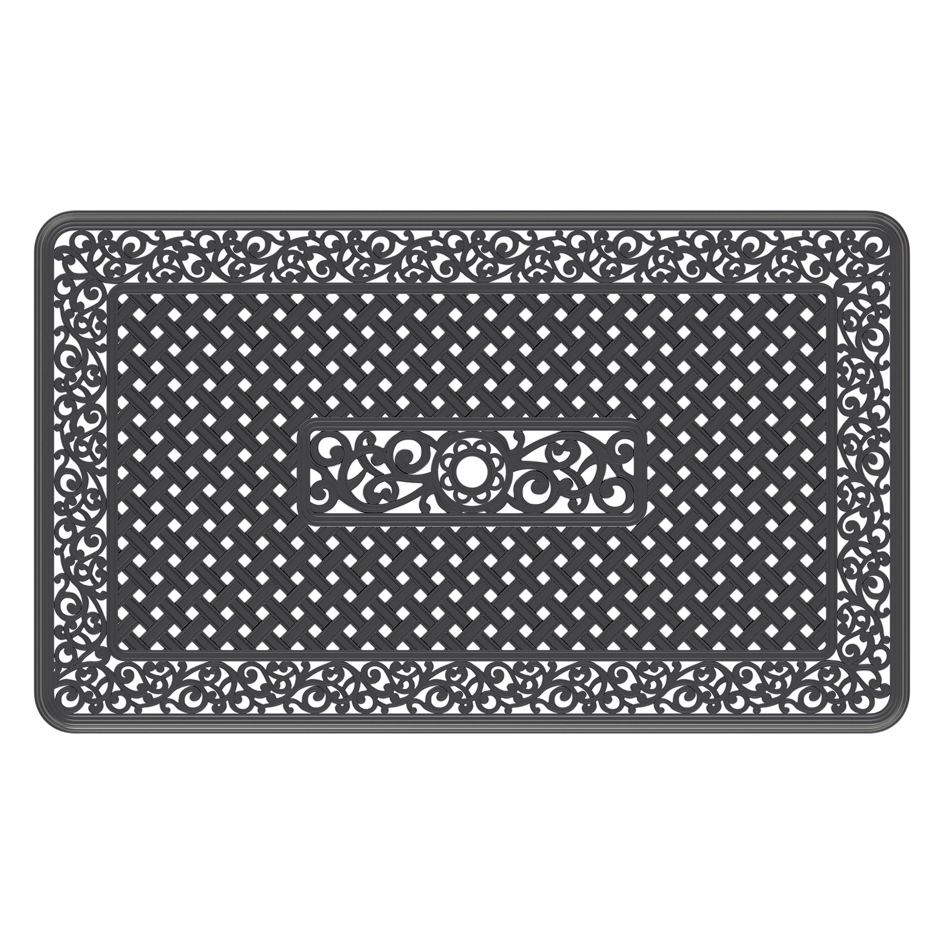 Cushions In Random Colors 5 Piece Set Of Cast Aluminum Patio Furniture With Cushions Yes Dining Set Black Khaki Seats 4 Rust Resistant Frame Water Resistant Cushion Garden & Outdoor Complete Patio Sets Aluminium