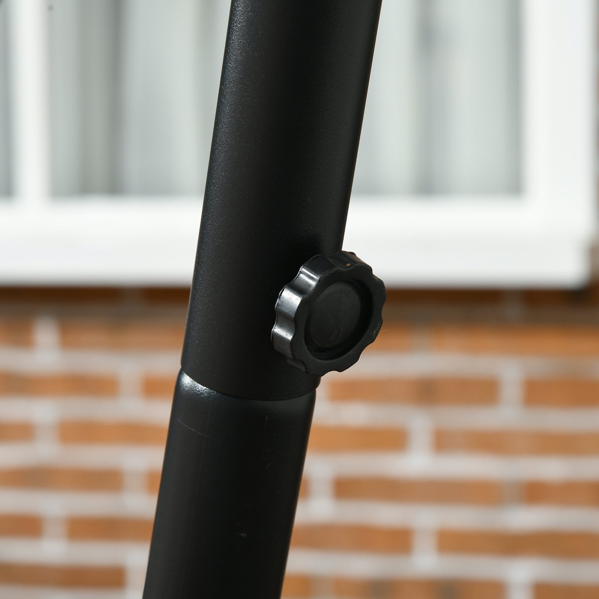 Outsunny Patio Hammock Chair With Stand, Outdoor Hammock Swing Hanging Lounge Chair With Side Pocket And Headrest, Cream White White Steel