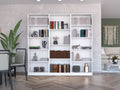 Bartow 3 Piece Home Bookcase Set, 74