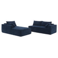 9587B Package Dark Blue Chenille 1 Seat