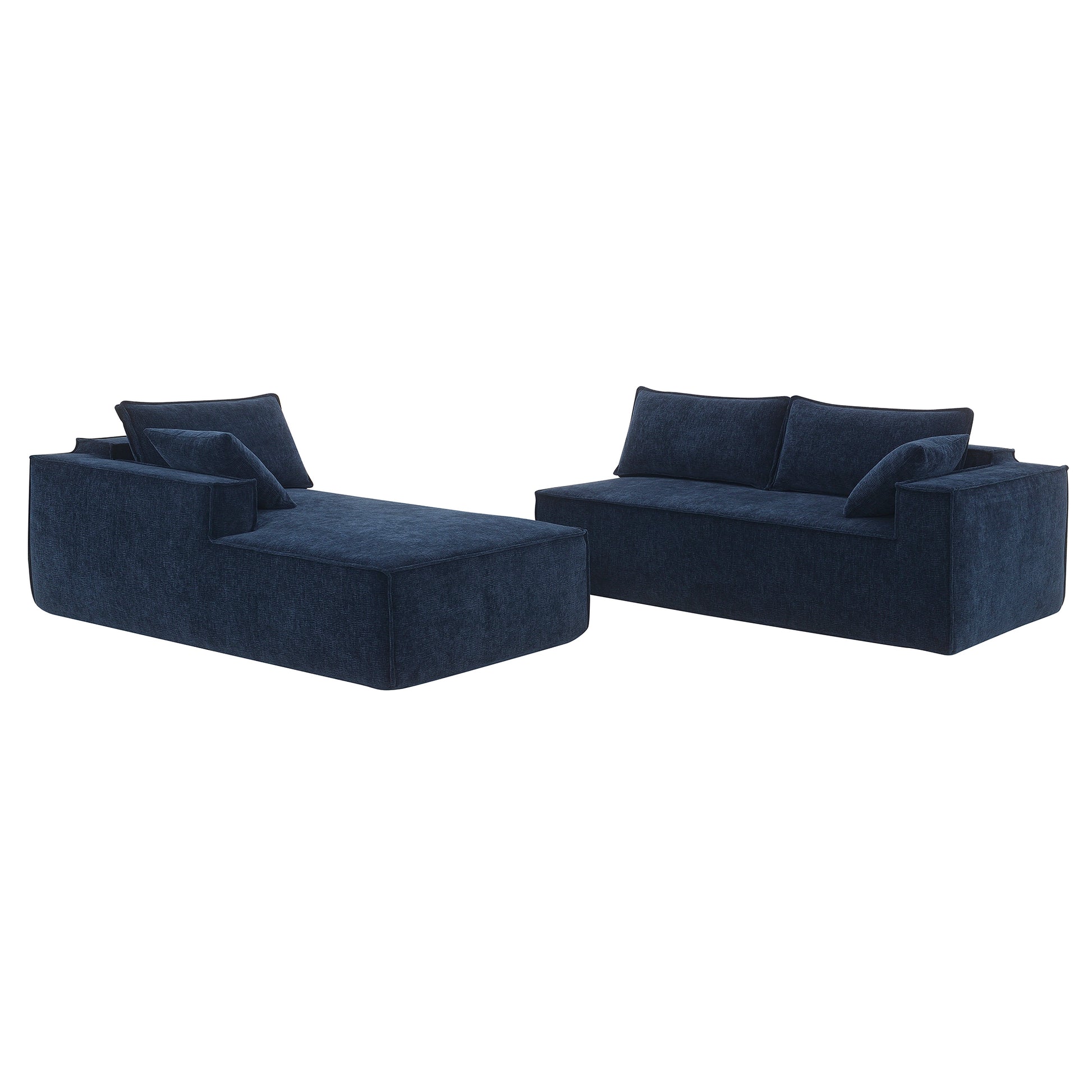 9587B Package Dark Blue Chenille 1 Seat