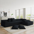 Modern Upholstered Sectional Sofa Couch Set,Modular 108