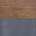 Americana Dresser, No Assembly Required, Corduroy Blue Finish Blue Rubberwood Rubber Wood