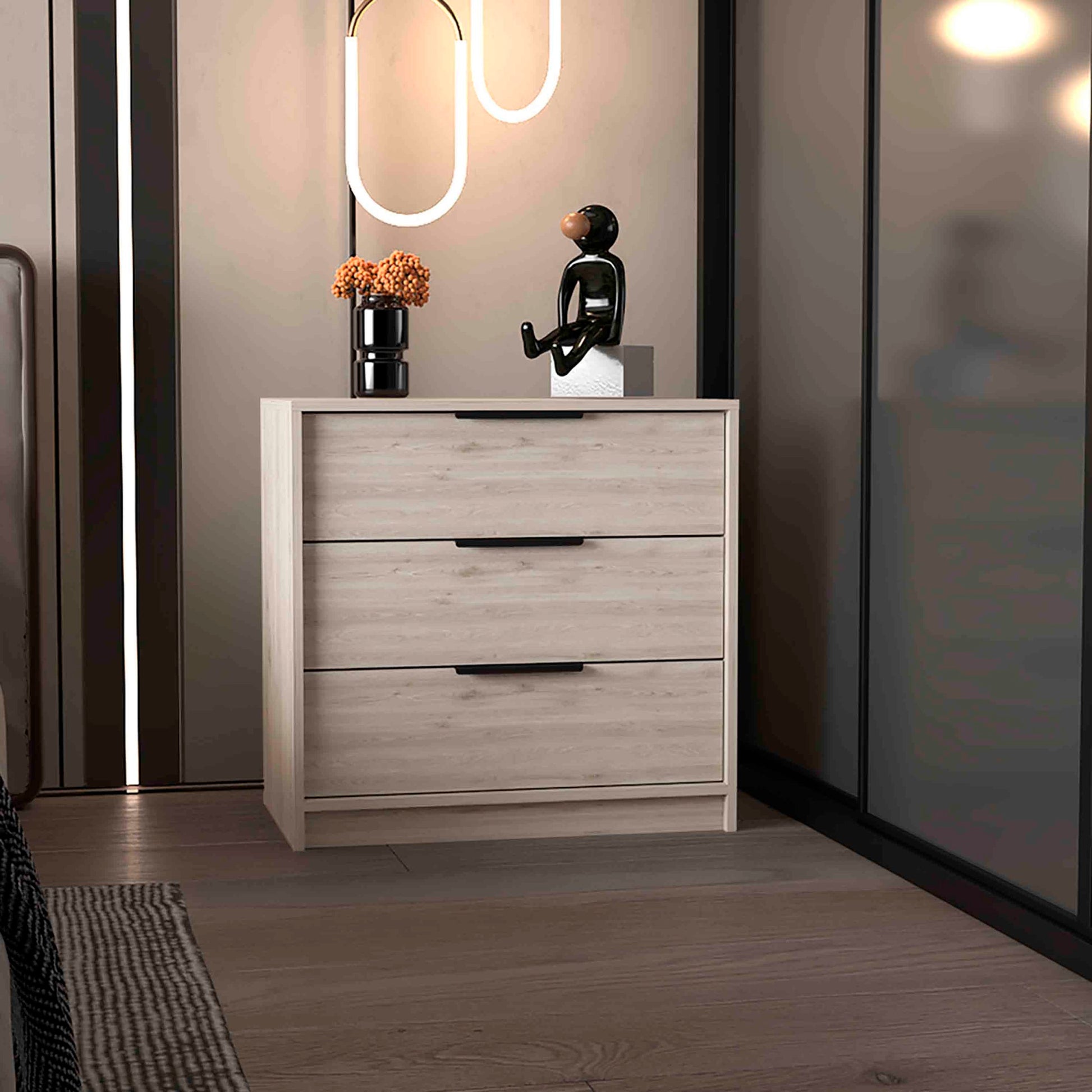 Dresser 27"H, 3 Drawers Dresser, Superior Top, Light Gray Light Gray P Dresser 27"H, 3 Drawers Dresser, Superior Top, Light Gray Light Gray P