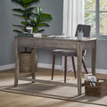 Lift Top Desk Grey Mdf