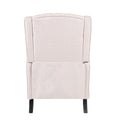Recliner Beige Fabric