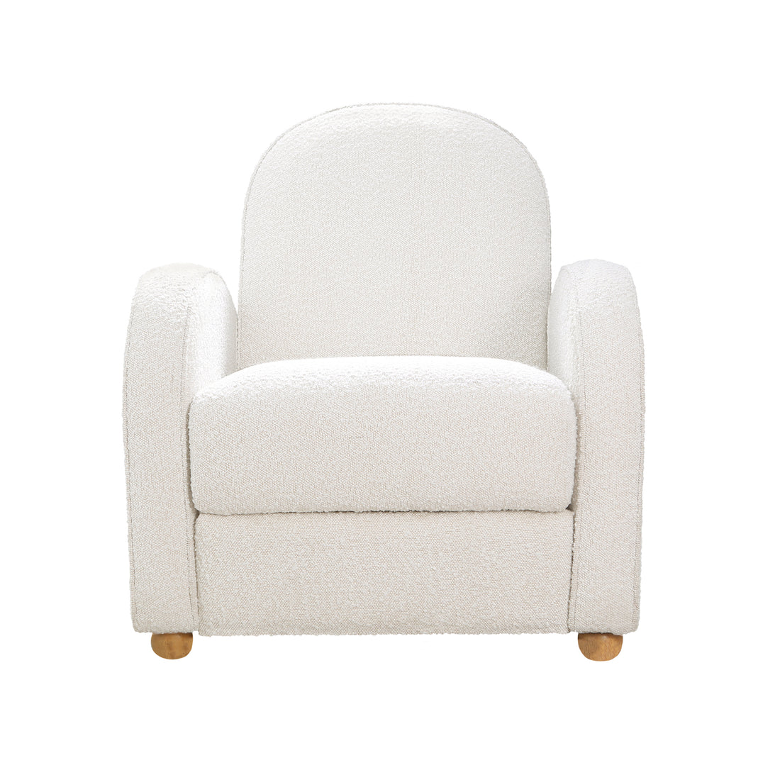 Uma Reclining Chair Cream Fabric