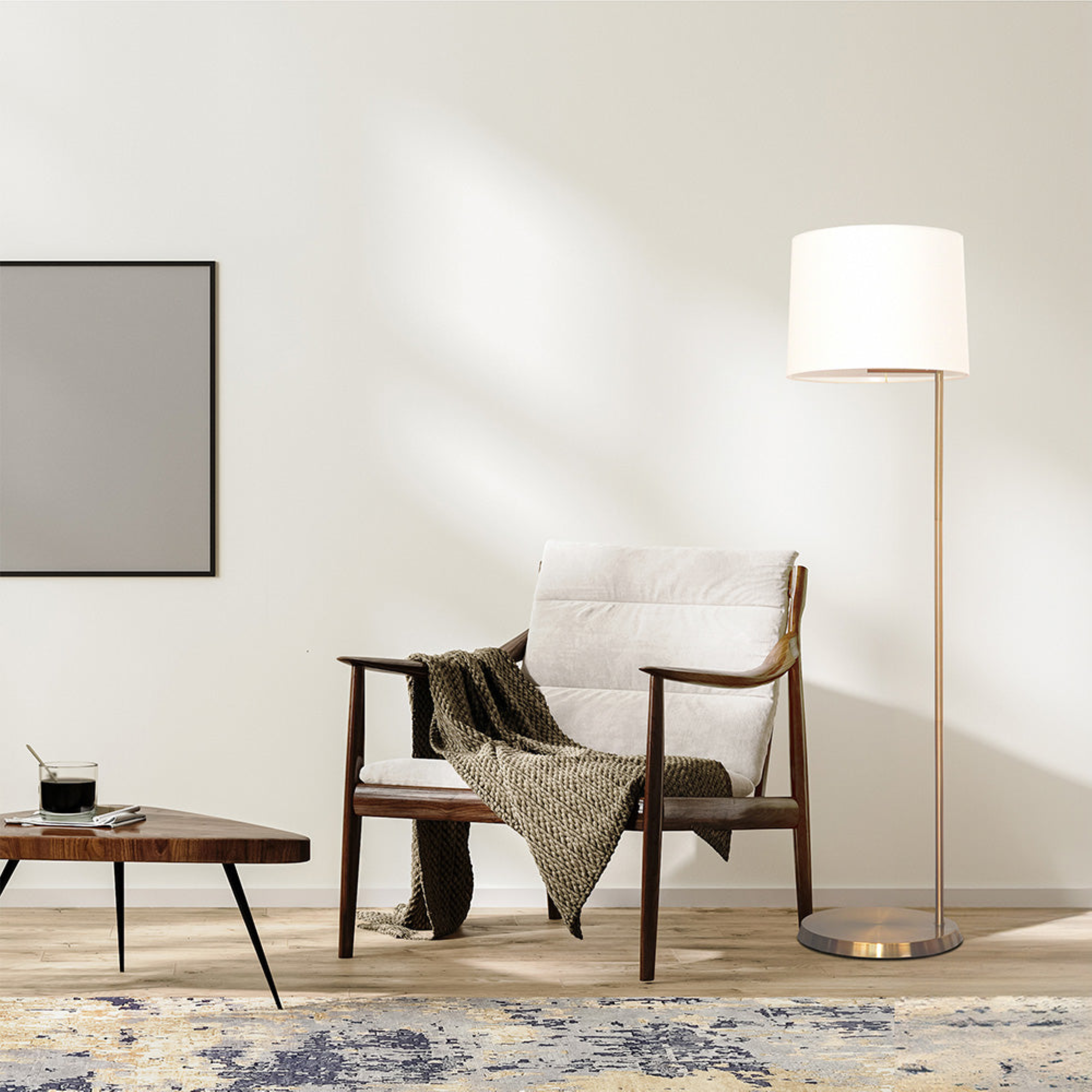 Room and Decor Zenith Offset Floor Lamp - Thumbnail 3