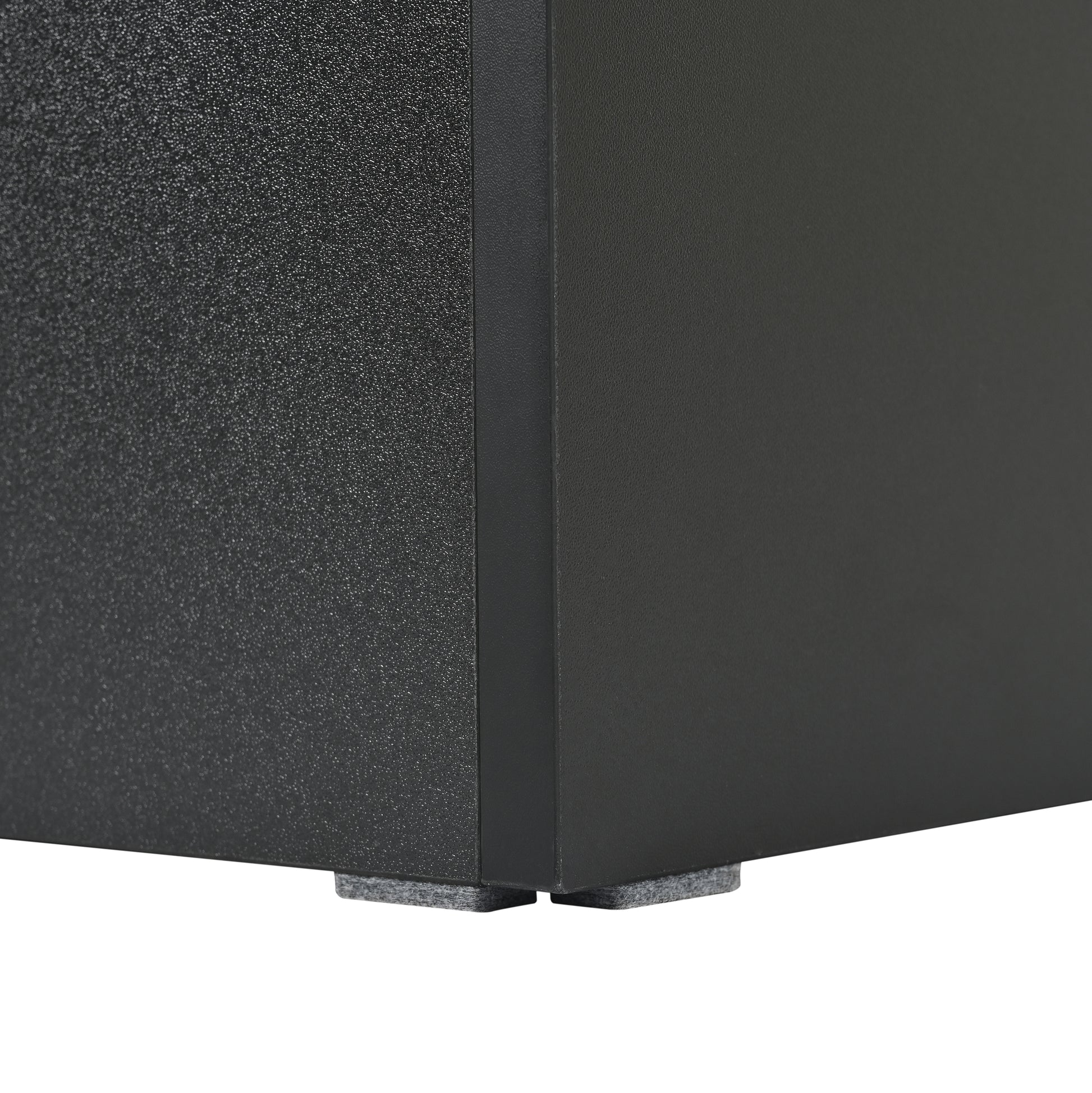 31.4'' X 31.4'' Farmhouse Coffee Table With 2 Usb Ports And Outlets, Brown Spliced Wood Grain Center Table With Led Light, Rustic Cocktail Table With Charging Station For Living Room, Black Black Primary Living Space Square Particle Board