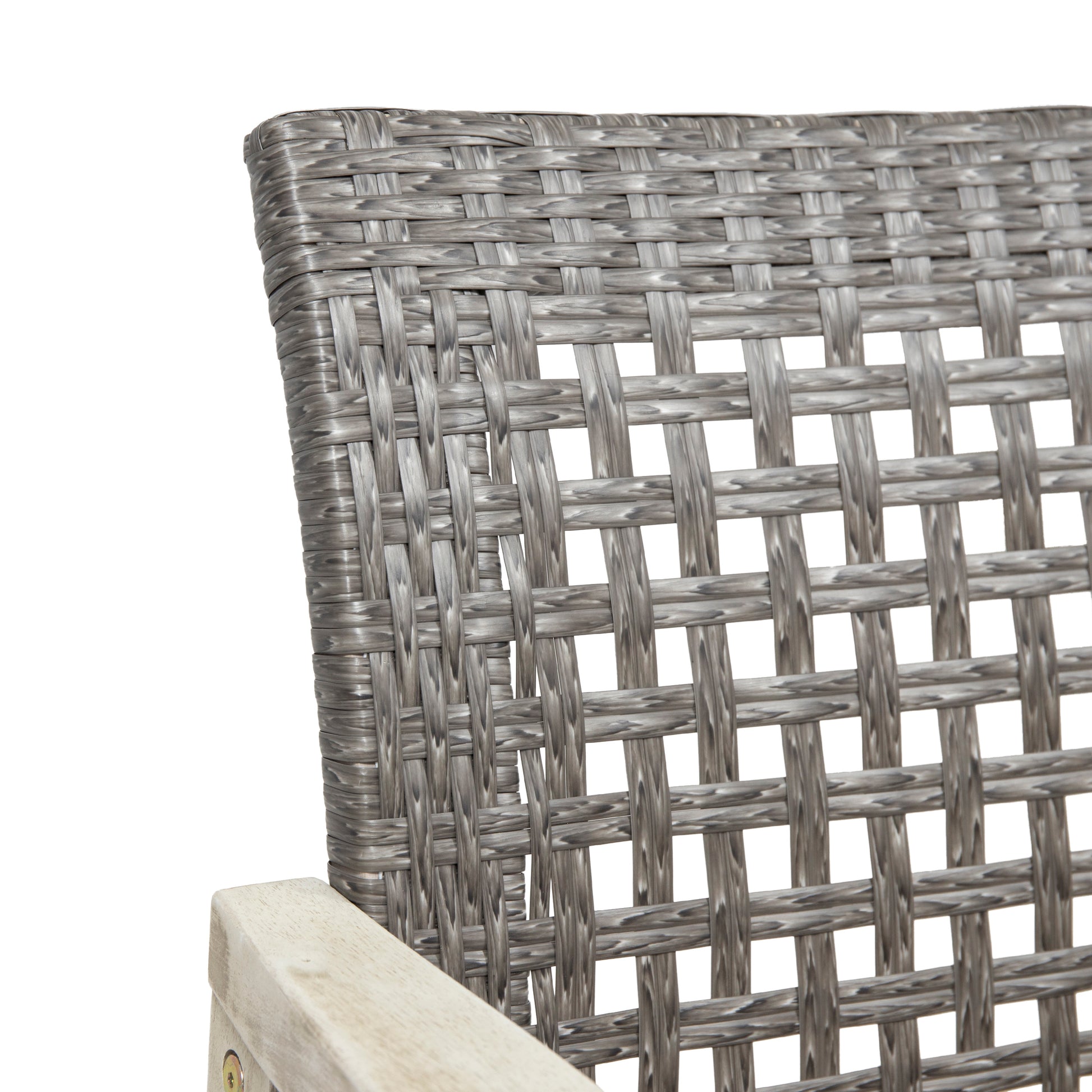 Hampton Wood And Wicker Dining Chair Set Of 2 Black Grey Velvet