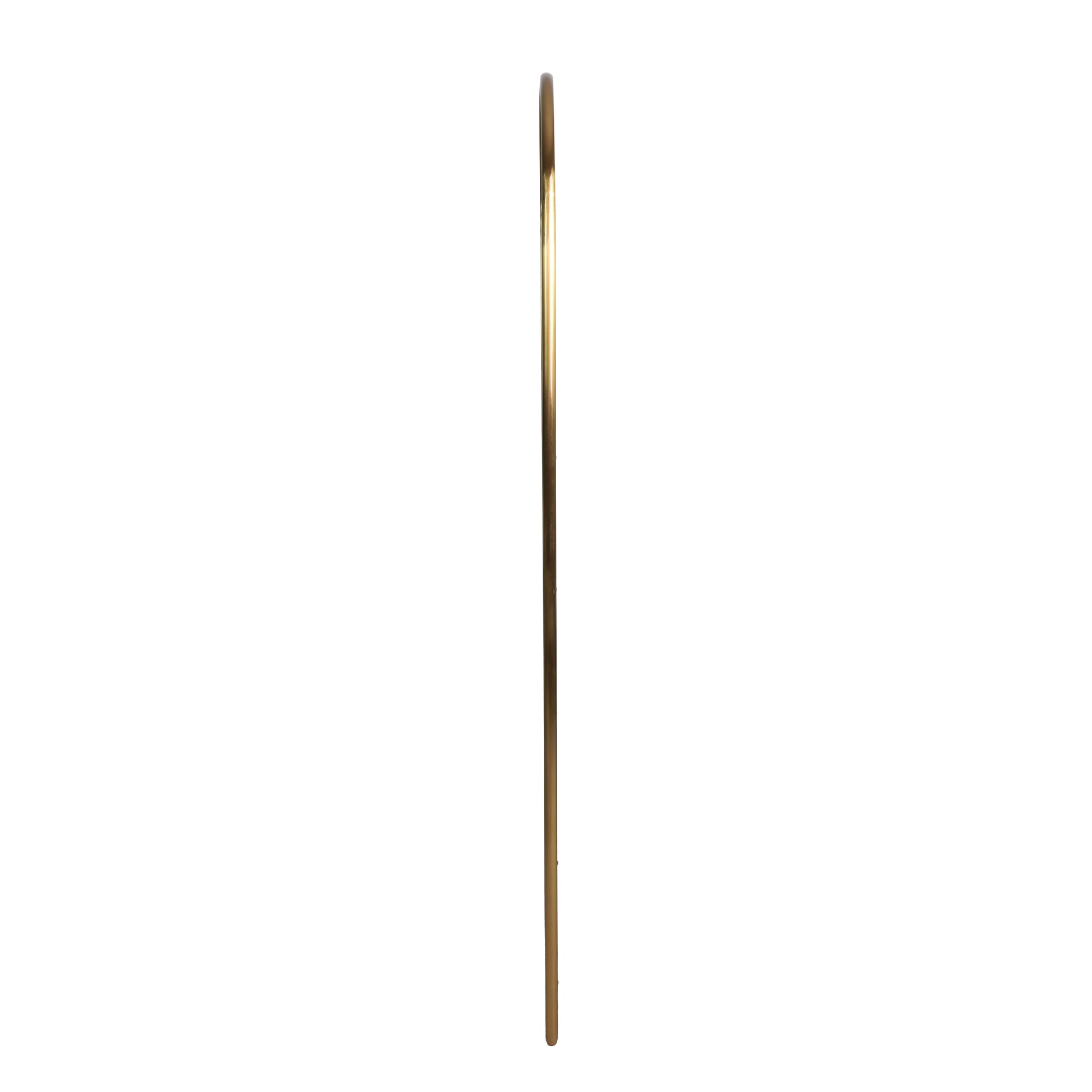 Length Mirror Antique Brass Mdf