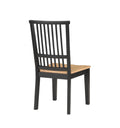 Magnolia Side Chair Set Of 2 Black Black Wood