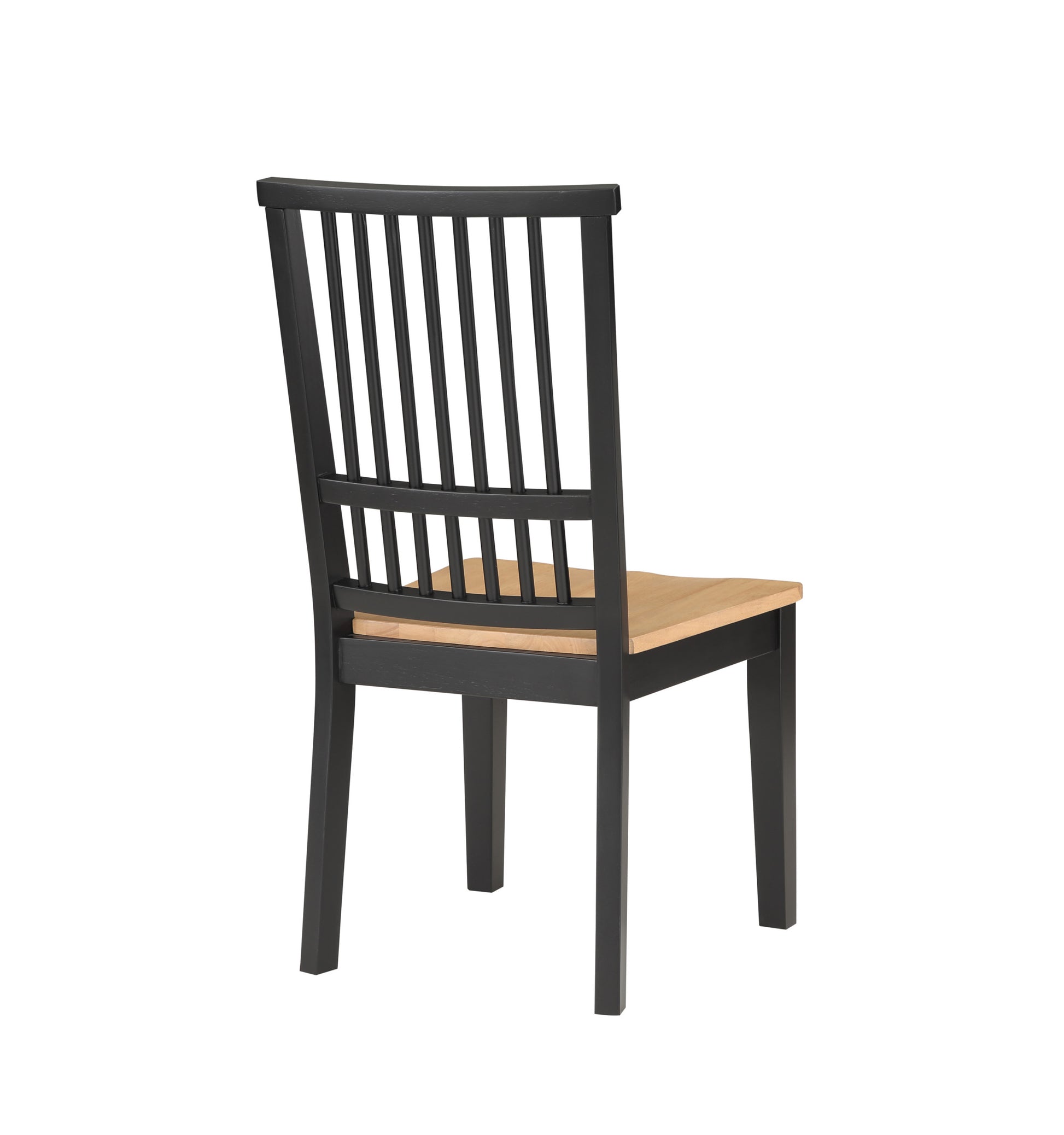 Magnolia Side Chair Set Of 2 Black Black Wood