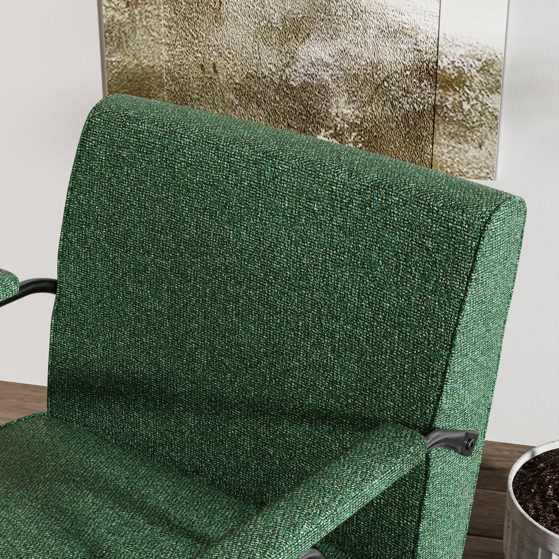 Fx P91 Gr Sofa Chair Temu Suitable Green Linen 1 Seat