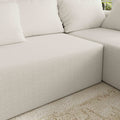 Modern Upholstered Sectional Sofa Couch Set,Modular 108