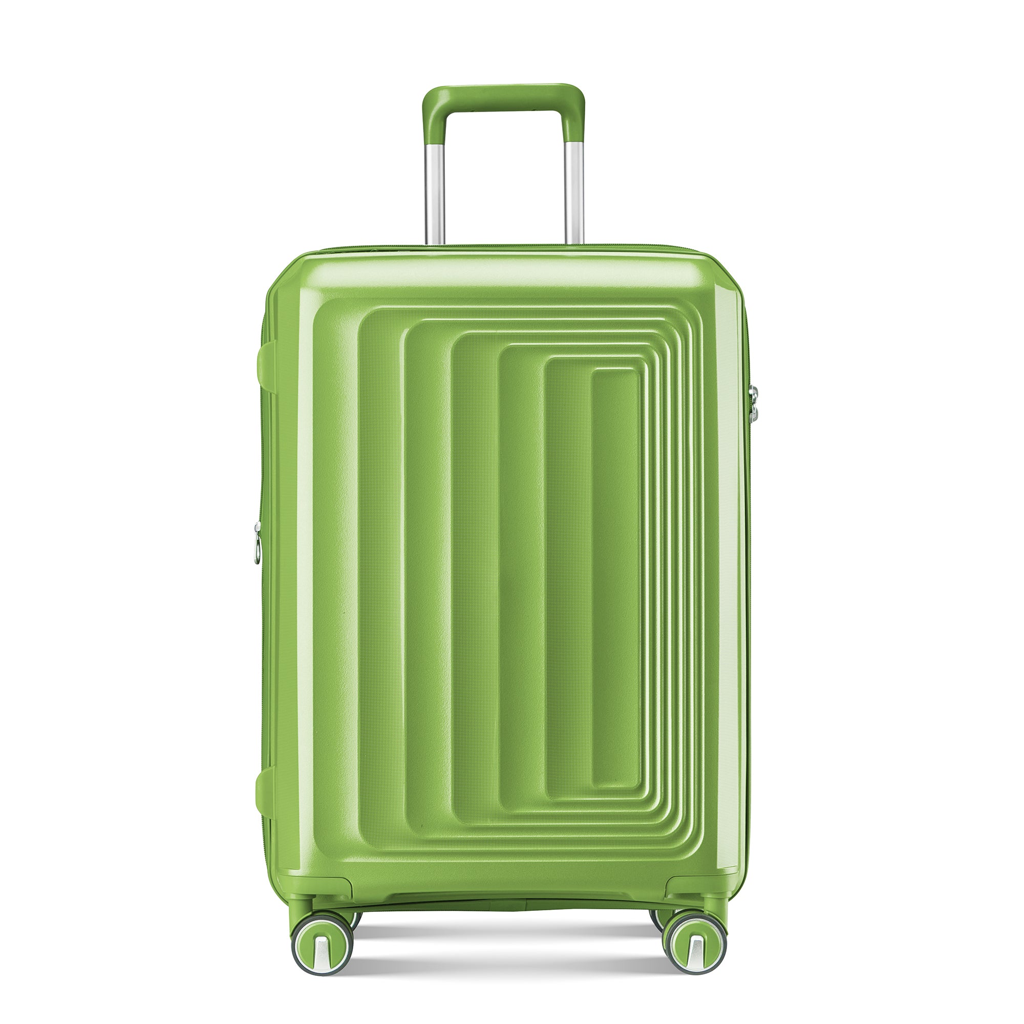 Luggage 4 Piece Sets 14 20 24 28 , Hard Shell Lightweight Tsa Lock Car