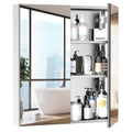 Kleankin Bathroom Mirrored Cabinet, 24