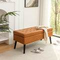 Storage Bench With Storage Bench For Bedroom End Of Bed Bench Foot Of Bed Bench Entryway Bench Storage Ottoman Bench 43.3