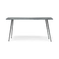 Console Table Grey Wood