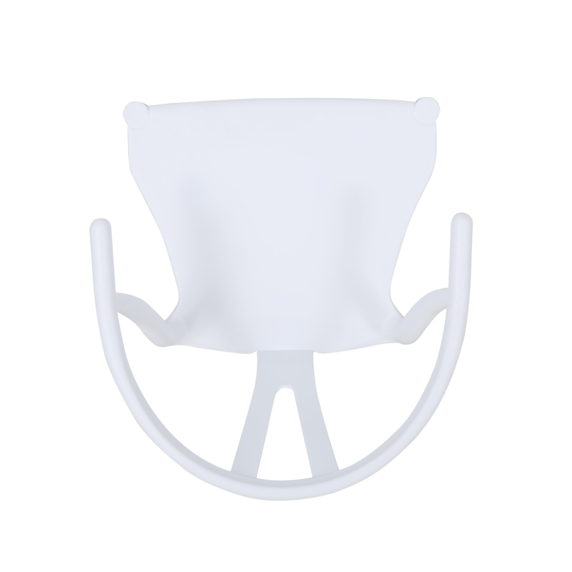 PLASTIC DINING CHAIR white-polypropylene