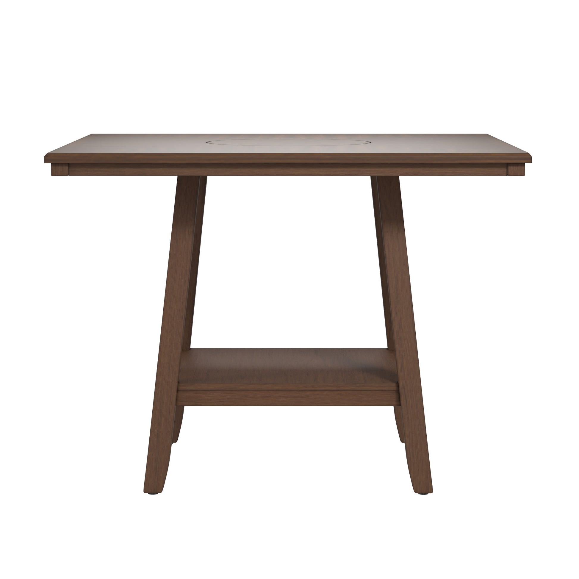 Glimm Brown Gathering Height Table Brown Engineered Wood