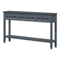 Rustic Entryway Console Table, 60