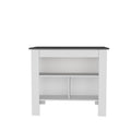 Cortes Kitchen Island 2 Tier Shelf 40