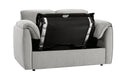 Chenille Sofa Bed Modern Convertible Couch With Plush Comfort And Durable Design For Living Room And Bedroom Grey Chenille 2 Seat