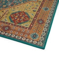 Traditional, Transitional, Oriental, Medallion, Border, Cut Pile 3'6