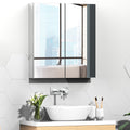 Kleankin Bathroom Mirrored Cabinet, 24