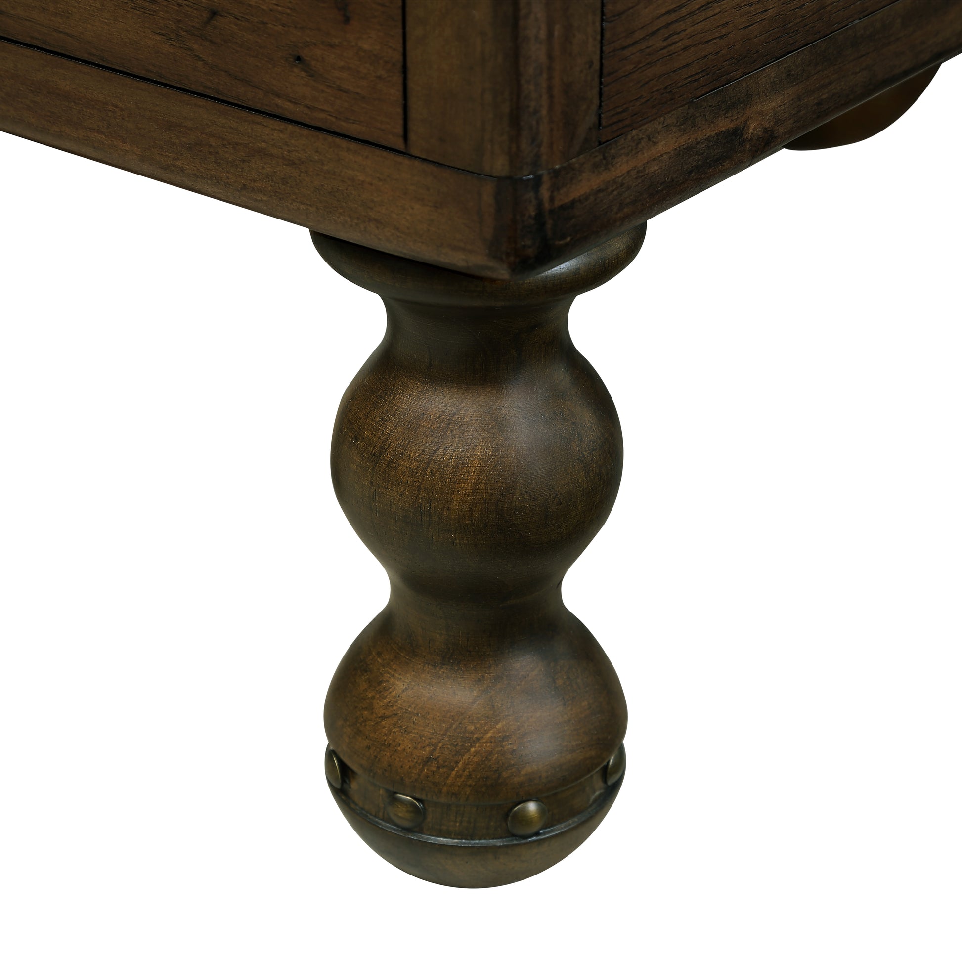 Solid Wood End Table, Rectangle 23.6 Inch Narrow Side Table With Drawer, Vintage Bedside Table Nightstand For Small Spaces, Living Room, Bedroom, Easy Assembly, Espresso Espresso Pine