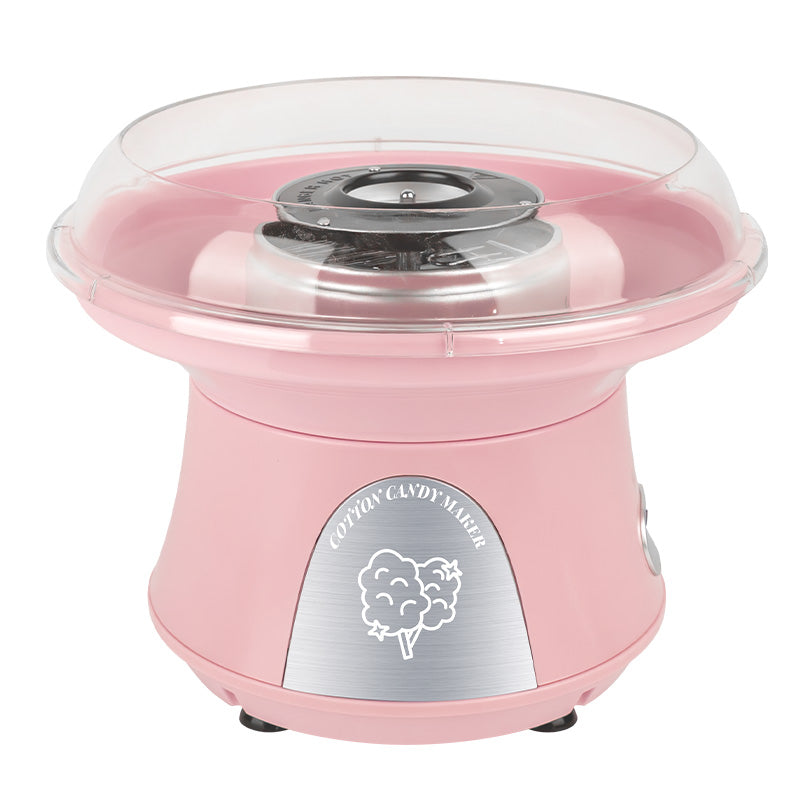 Cotton Candy Machine, Mini Cotton Candy Maker For Kids, Vintage Candy Maker For Christmas Gift, Home, Birthday Family Party Pink Plastic