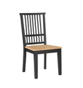 Magnolia Side Chair Set Of 2 Black Black Wood